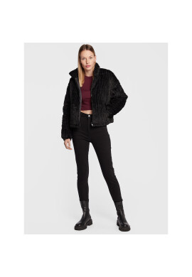 Cotton On Пухено яке 2055252 Черен Regular Fit - Pepit.bg