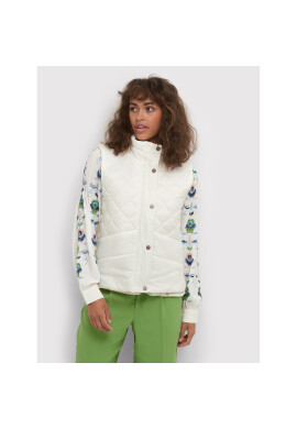 Cream Елек CROlli 10610890 Бял Loose Fit - Pepit.bg