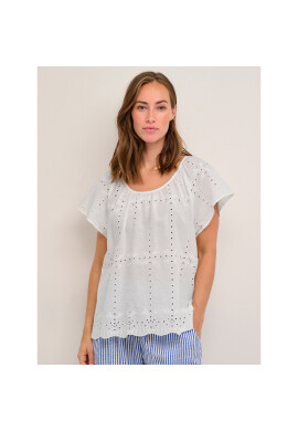 Cream Суитшърт Moccamia 10611190 Бял Regular Fit - Pepit.bg