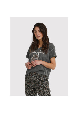 Cream Тишърт Channe 10610635 Сив Relaxed Fit - Pepit.bg
