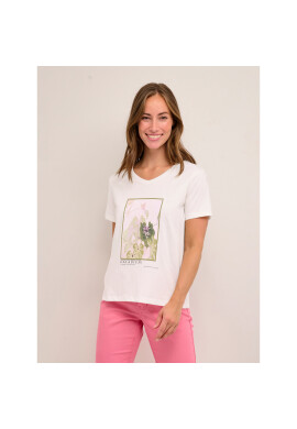 Cream Тишърт Sanna 10611287 Бял Regular Fit - Pepit.bg