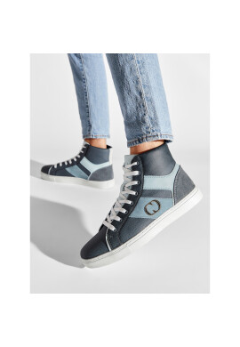 Criminal Damage Сникърси Arena High Top Сив - Pepit.bg