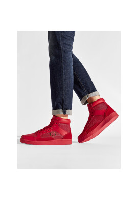 Criminal Damage Сникърси Craft High Top Trainer Червен - Pepit.bg