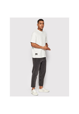 Criminal Damage Тишърт Waffle WTOW22 Бял Regular Fit - Pepit.bg