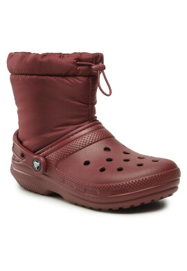 Crocs Апрески Classic Lined Neo Puff Boot 206630 Бордо - Pepit.bg