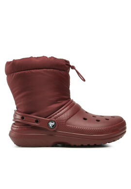 Crocs Апрески Classic Lined Neo Puff Boot 206630 Бордо - Pepit.bg