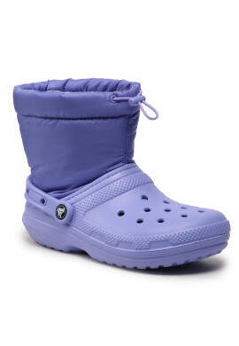 Crocs Апрески Classic Lined Neo Puff Boot 206630 Виолетов - Pepit.bg