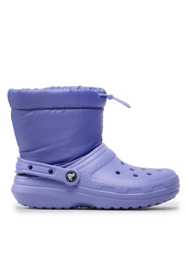 Crocs Апрески Classic Lined Neo Puff Boot 206630 Виолетов - Pepit.bg