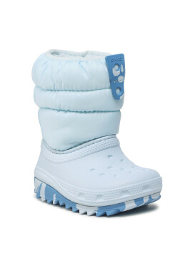 Crocs Апрески Classic Neo Puff Boot K 207275 Син - Pepit.bg