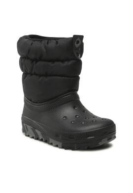 Crocs Апрески Classic Neo Puff Boot K 207684 Черен - Pepit.bg