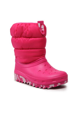 Crocs Апрески Classic Neo Puff Boot K 207684 Розов - Pepit.bg