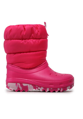 Crocs Апрески Classic Neo Puff Boot K 207684 Розов - Pepit.bg