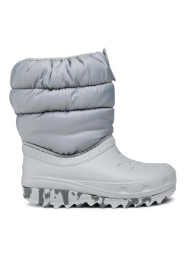 Crocs Апрески Classic Neo Puff Boot K 207684 Сив - Pepit.bg
