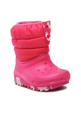 Crocs Апрески Classic Neo Puff Boot T 207683 Розов - Pepit.bg