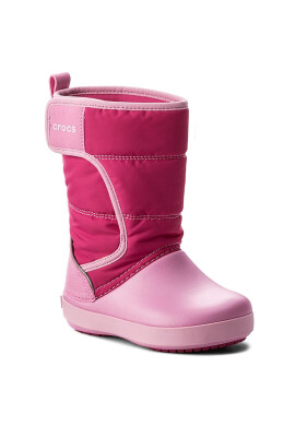 Crocs Апрески Lodgepoint Snow Boot K 204660 Розов - Pepit.bg
