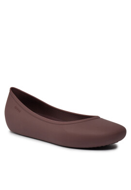 Crocs Балеринки Brooklyn Flat 209384 Бордо - Pepit.bg