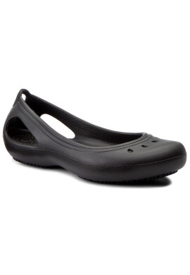 Crocs Балеринки Kadee Work Flat W 200941 Черен - Pepit.bg