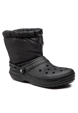 Crocs Ботуши Classic Lined Neo Puff Boot 206630 Черен - Pepit.bg