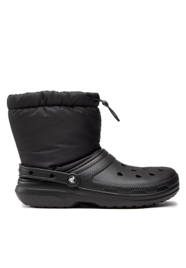 Crocs Ботуши Classic Lined Neo Puff Boot 206630 Черен - Pepit.bg