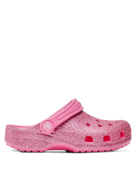 Crocs Чехли Classic Glitter Clog K 206993 Розов - Pepit.bg