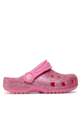 Crocs Чехли Classic Glitter Clog T 206992 Розов - Pepit.bg