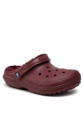 Crocs Чехли Classic Lined Clog 203591 Бордо - Pepit.bg