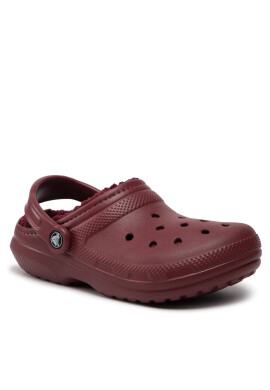 Crocs Чехли Classic Lined Clog 203591 Бордо - Pepit.bg