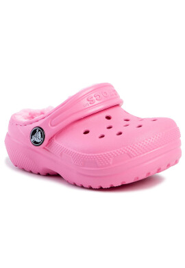 Crocs Чехли Classic Lined Clog K 203506 Розов - Pepit.bg