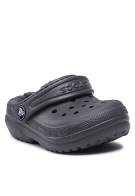 Crocs Чехли Classic Lined Clog K 203506 Сив - Pepit.bg