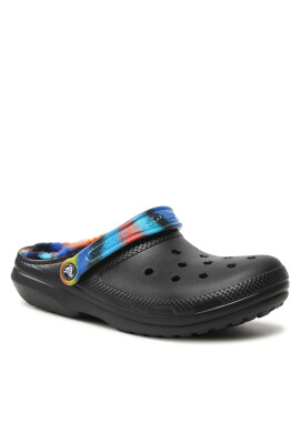 Crocs Чехли Classic Lined Spray Dye Clog 208045 Черен - Pepit.bg