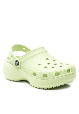 Crocs Чехли Classic Platform Clog 206750 Зелен - Pepit.bg