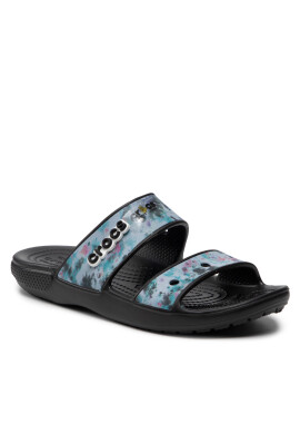 Crocs Чехли Classic Tiedye 207283 Черен - Pepit.bg