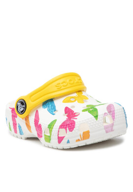 Crocs Чехли Classic Vacay Vibes 206351 Бял - Pepit.bg