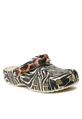 Crocs Чехли Classic Animal Remix 207840 Бежов - Pepit.bg