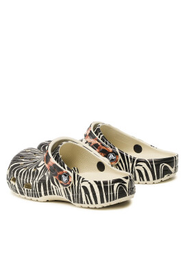Crocs Чехли Classic Animal Remix 207840 Бежов - Pepit.bg