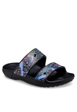 Crocs Чехли Classic Butterfly Sandal 208246 Черен - Pepit.bg
