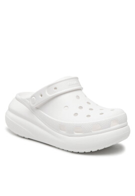 Crocs Чехли Classic Crush Clog 207521 Бял - Pepit.bg