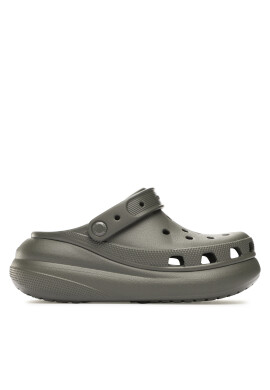 Crocs Чехли Classic Crush Clog 207521 Каки - Pepit.bg