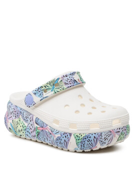 Crocs Чехли Classic Cutie Butterfly Clog K 208298 Бял - Pepit.bg