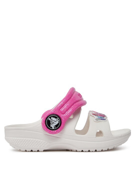 Crocs Чехли Classic Embellished Sandal T 207803 Бял - Pepit.bg