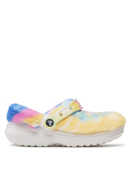 Crocs Чехли Classic Fur Sure 207303 Жълт - Pepit.bg