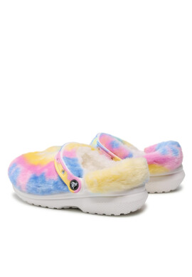 Crocs Чехли Classic Fur Sure 207303 Жълт - Pepit.bg
