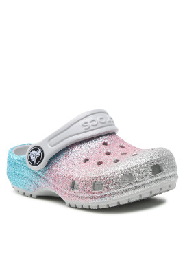Crocs Чехли Classic Glitter Clog T 206992 Цветен - Pepit.bg