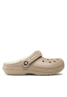 Crocs Чехли Classic Lined Clog 203591 Бежов - Pepit.bg