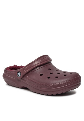 Crocs Чехли Classic Lined Clog 203591 Бордо - Pepit.bg