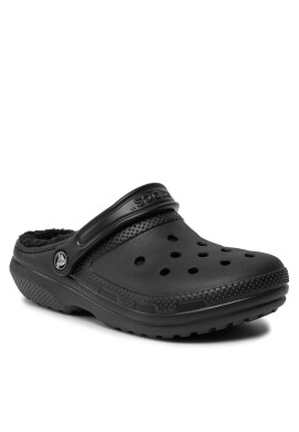Crocs Чехли Classic Lined Clog 203591 Черен - Pepit.bg
