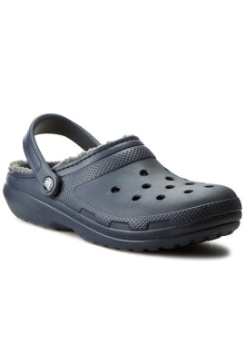 Crocs Чехли Classic Lined Clog 203591 Тъмносин - Pepit.bg