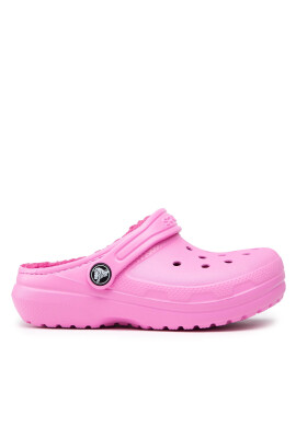 Crocs Чехли Classic Lined Clog K 207010 Розов - Pepit.bg