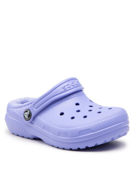 Crocs Чехли Classic Lined Clog K 207010 Виолетов - Pepit.bg