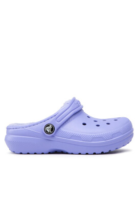 Crocs Чехли Classic Lined Clog K 207010 Виолетов - Pepit.bg
